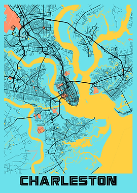 Charleston Gloria City Map