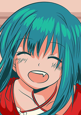 Anime Girl Kawaii Fang