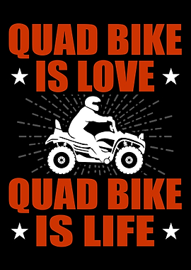 Quad Bike ATV Rider