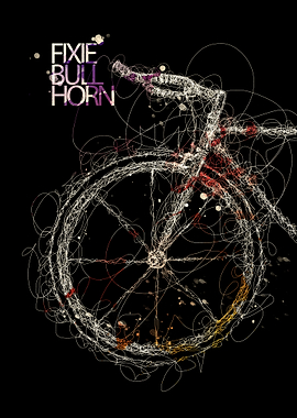 fixie bullhorn splatter