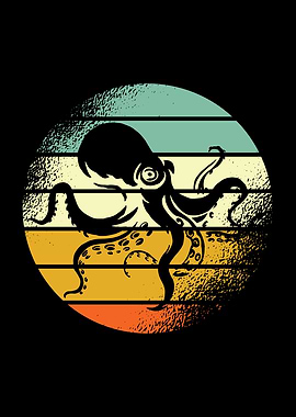 Squid Retro Octopus