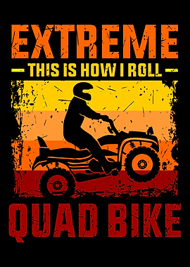 Quad Bike ATV Rider