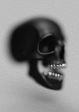 Study of a Human Skull