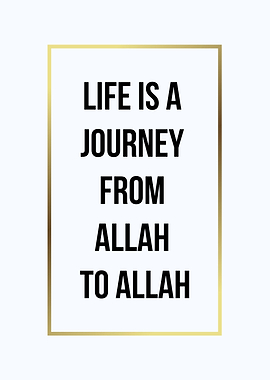 journey to allah