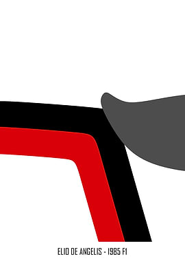 Elio De Angelis 1985 F1