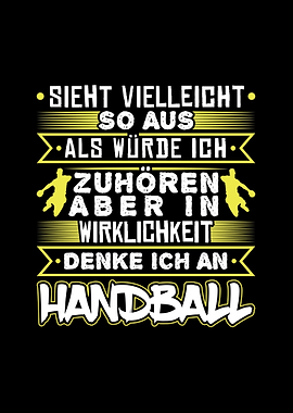 Ich Denke An Handball