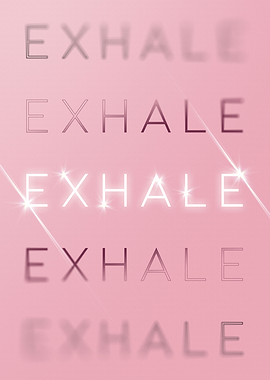Exhale Motivational in Pin