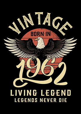 Vintage 1962 Born