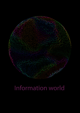 Abstract technology art