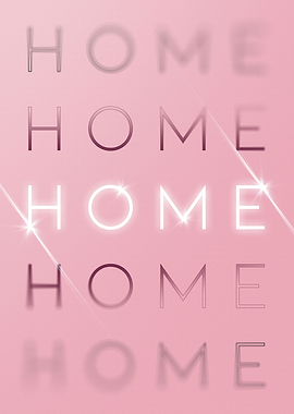 Home Motivational in Pink