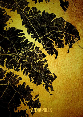 Annapolis gold map
