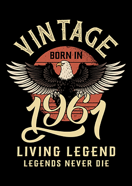 Vintage 1961 Born