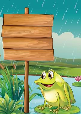 Frog cartoon