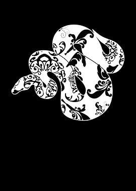 Ball Python Silhouette