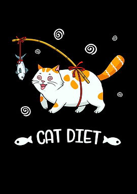 Fat Cat Diet Funny Feline