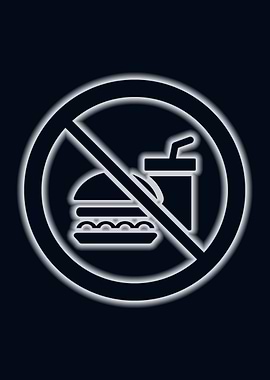 no food or drink glow