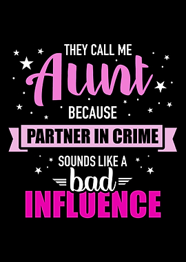 Aunt because partner in cr