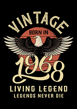 Vintage 1968 Born