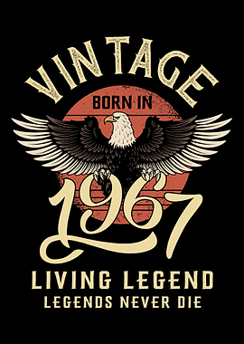 Vintage 1967 Born