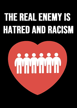 Racism Hatred Enemy Anti R