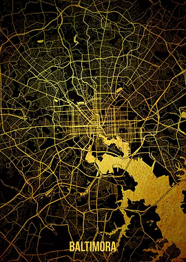 Baltimora gold map