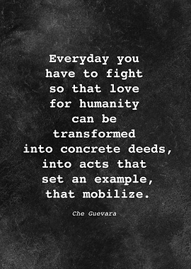 Che Guevara Quote D024