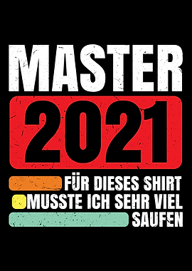 Master Abschluss 2021