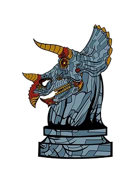 Chess Dinosaur Figure