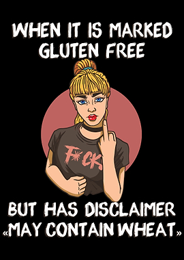 Gluten Free Funny Gluten