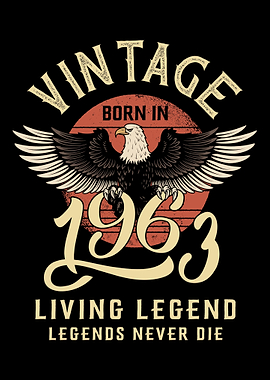 Vintage 1963 Born
