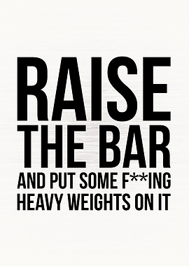 Raise The Bar Barbell