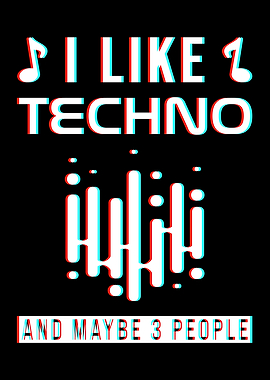 Techno Music Electro River