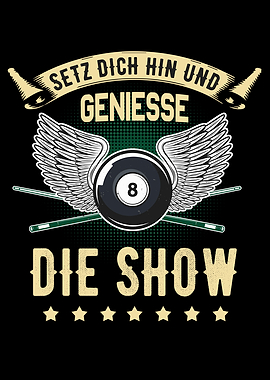 Billard Snooker 8erBall