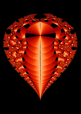 Enternity in Red Fractale