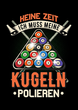 Kugeln Polieren Billard