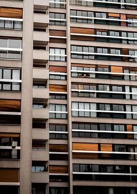 Parisian building facade