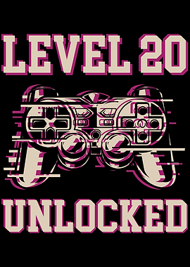 20th Birthday Man Level