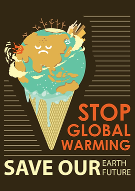 MELTING EARTH ICE CREAM