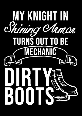 Mechanic Dirty Boots Boyfr