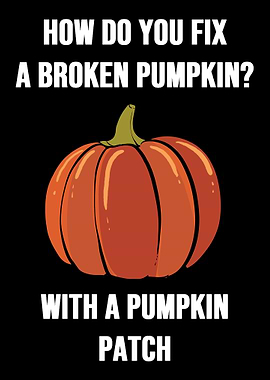 Pumpkin Halloween Patch Ha