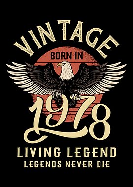 Vintage 1978 Born