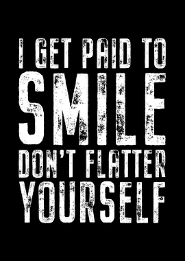 Get Paid Smile Bartender