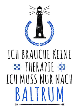 Baltrum Nordsee Spruch
