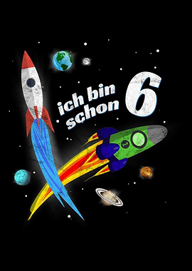 6 Jahre Kinder Raumschiff