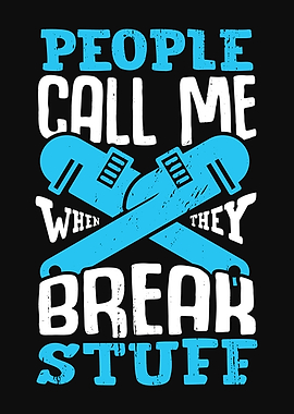 Funny Plumber Design