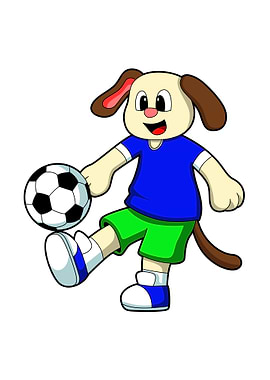 Dog Soccer Sports
