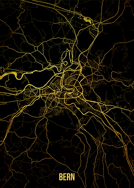 Bern gold map