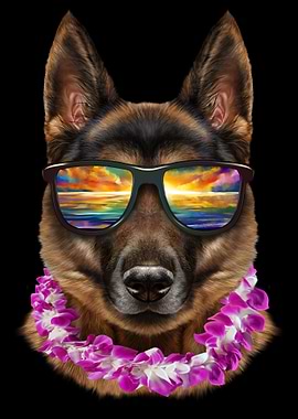 German Shepherd Dog Hawaii