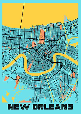 New York Gloria City Map