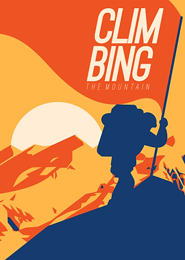 Climbing poster